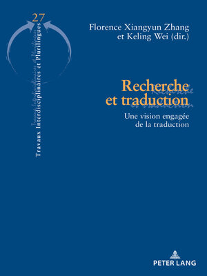 cover image of Recherche et traduction